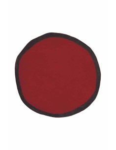 Nanimarquina Aros Round Tappeto Red 100x100  cm