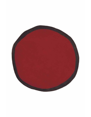 Nanimarquina Aros Round Tappeto Red 100x100  cm
