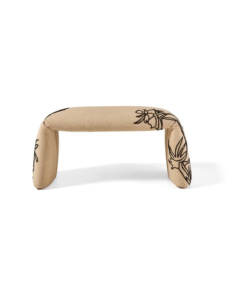 Nanimarquina Folded Pouf M Flowers Flowers cm