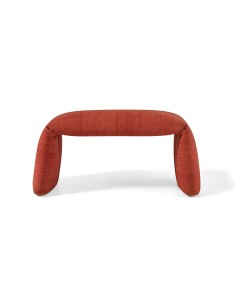 Nanimarquina Folded Pouf M Saffron Red Saffron Red cm