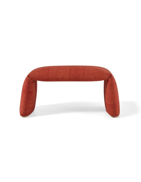 Nanimarquina Folded Pouf M Saffron Red Saffron Red cm