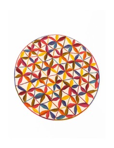 Nanimarquina Kala Round Tappeto Multicolor 125x125  cm