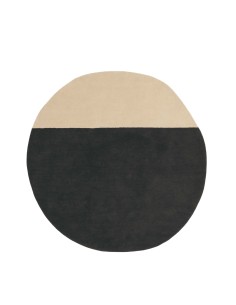 Nanimarquina Pearl Round Tappeto Black 150x148  cm