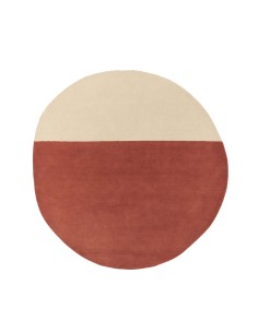 Nanimarquina Pearl Round Tappeto Brick 200x197  cm