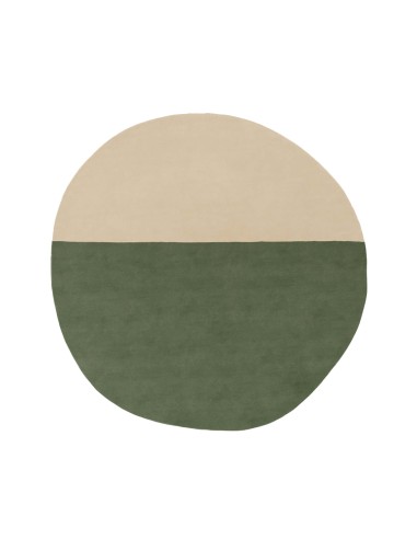 Nanimarquina Pearl Round Rug Green 250x247  cm
