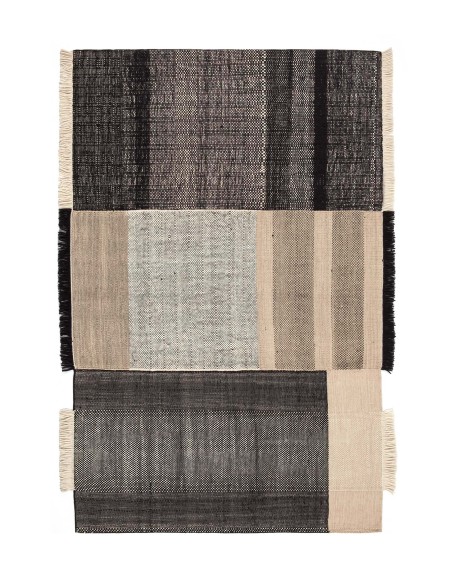 Nanimarquina Tres Rug Black 200x300  cm