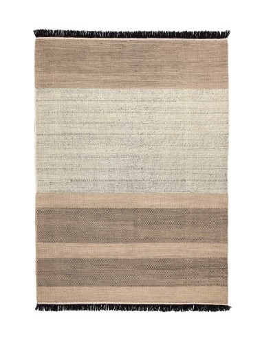Nanimarquina Tres Stripes Tappeto Black 170x240  cm