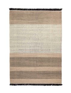 Nanimarquina Tres Stripes Rug Black 200x300  cm