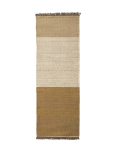 Nanimarquina Tres Stripes Runner L Tappeto Ocre 80x240  cm