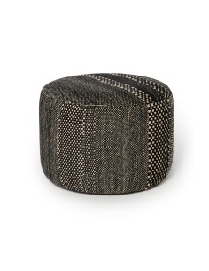 Nanimarquina Wabisabi Pouf M Anthracite 60x60x43  cm