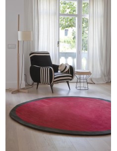 Nanimarquina Aros Round Tappeto Red 200x200 cm 2