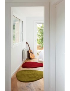 Nanimarquina Cal 3 Rug Olive green 90x130  cm 2