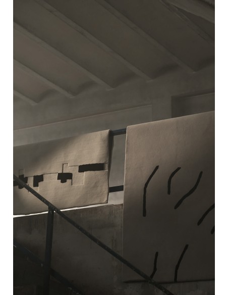 Nanimarquina Chillida Gravitación 1991 Arazzo 120x138cm cm