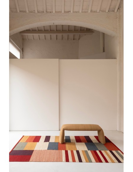 Nanimarquina Folded Pouf M Caramel Caramel cm