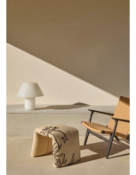 Nanimarquina Folded Pouf S Flowers Flowers cm