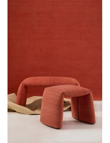 Nanimarquina Folded Pouf S Saffron Red Saffron Red cm