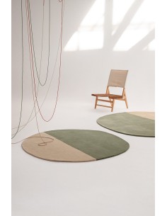 Nanimarquina Pearl Round Tappeto Green 250x247  cm 2