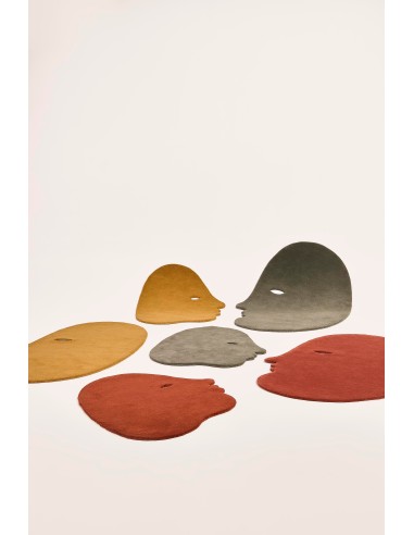 Nanimarquina Talk talk S Rug mustard 85x95  cm