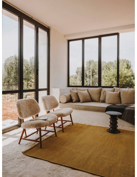 Nanimarquina Tatami Rug Yellow 250x350  cm