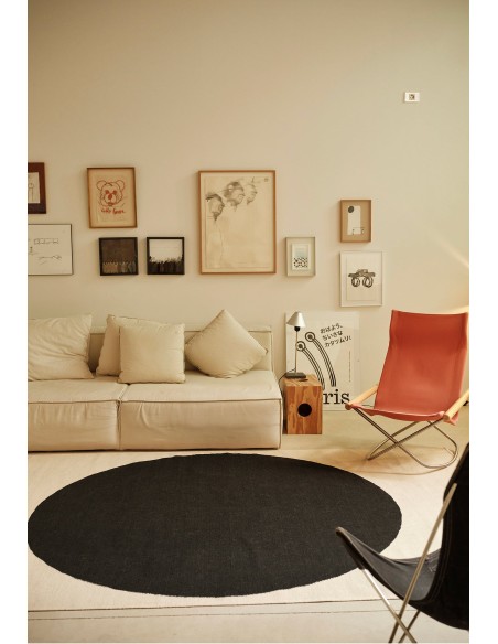 Nanimarquina Topo Rug Black 170x240  cm