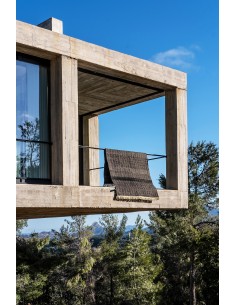 Nanimarquina Tres Outdoor Texture Rug Black 170x240  cm 2