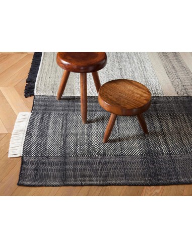 Nanimarquina Tres Rug Black 170x240  cm