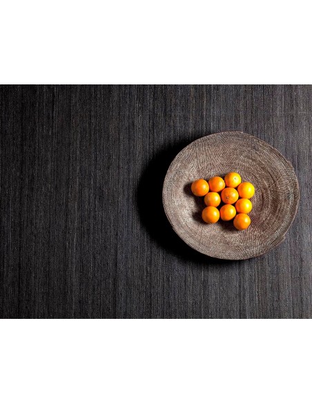 Nanimarquina Vegetal Tappeto Black 250x350  cm