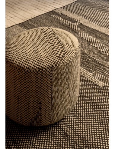 Nanimarquina Wabisabi Pouf S Bone 40x40x43  cm
